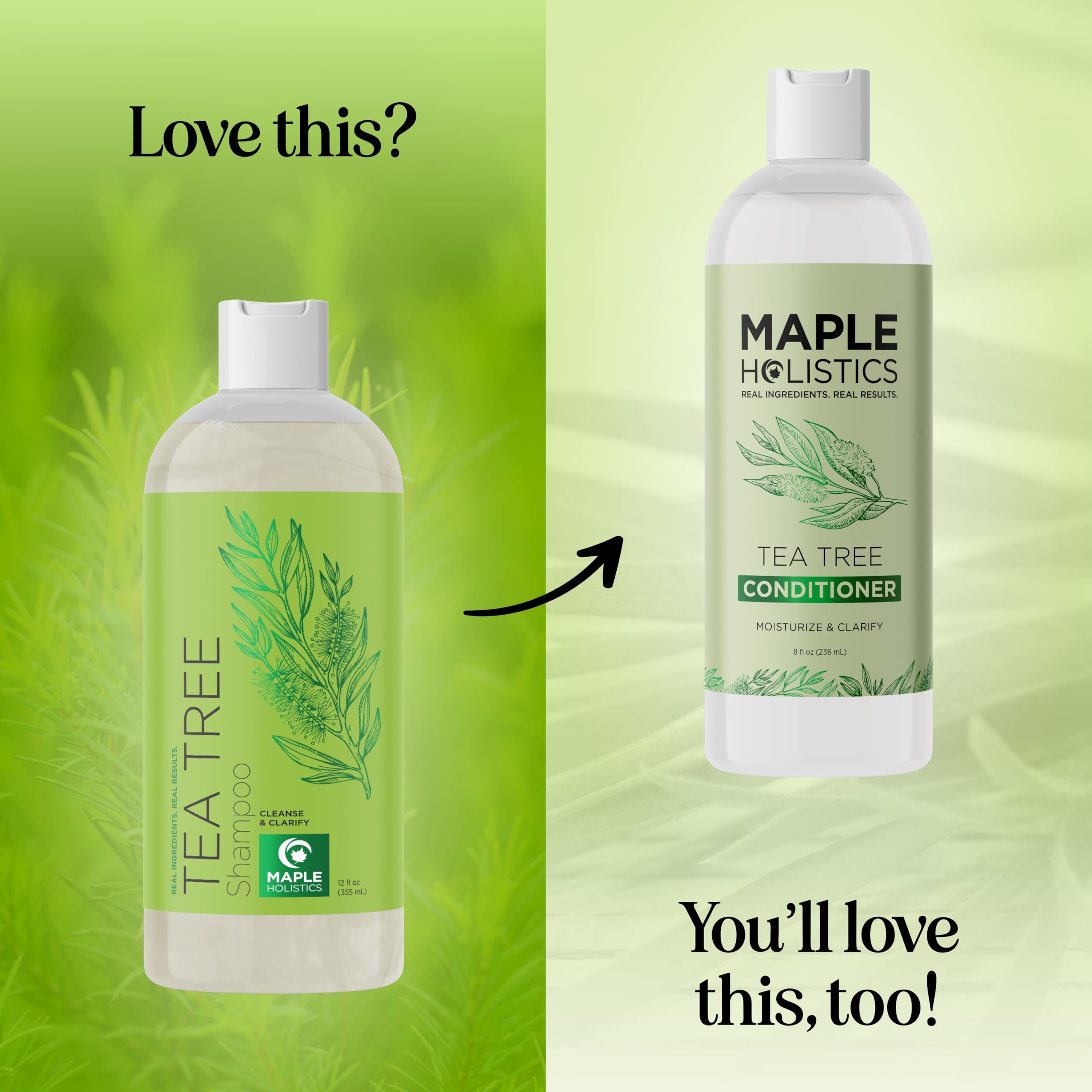 Maple Holistics oily hair cleansing close-up demonstrates clarifying action