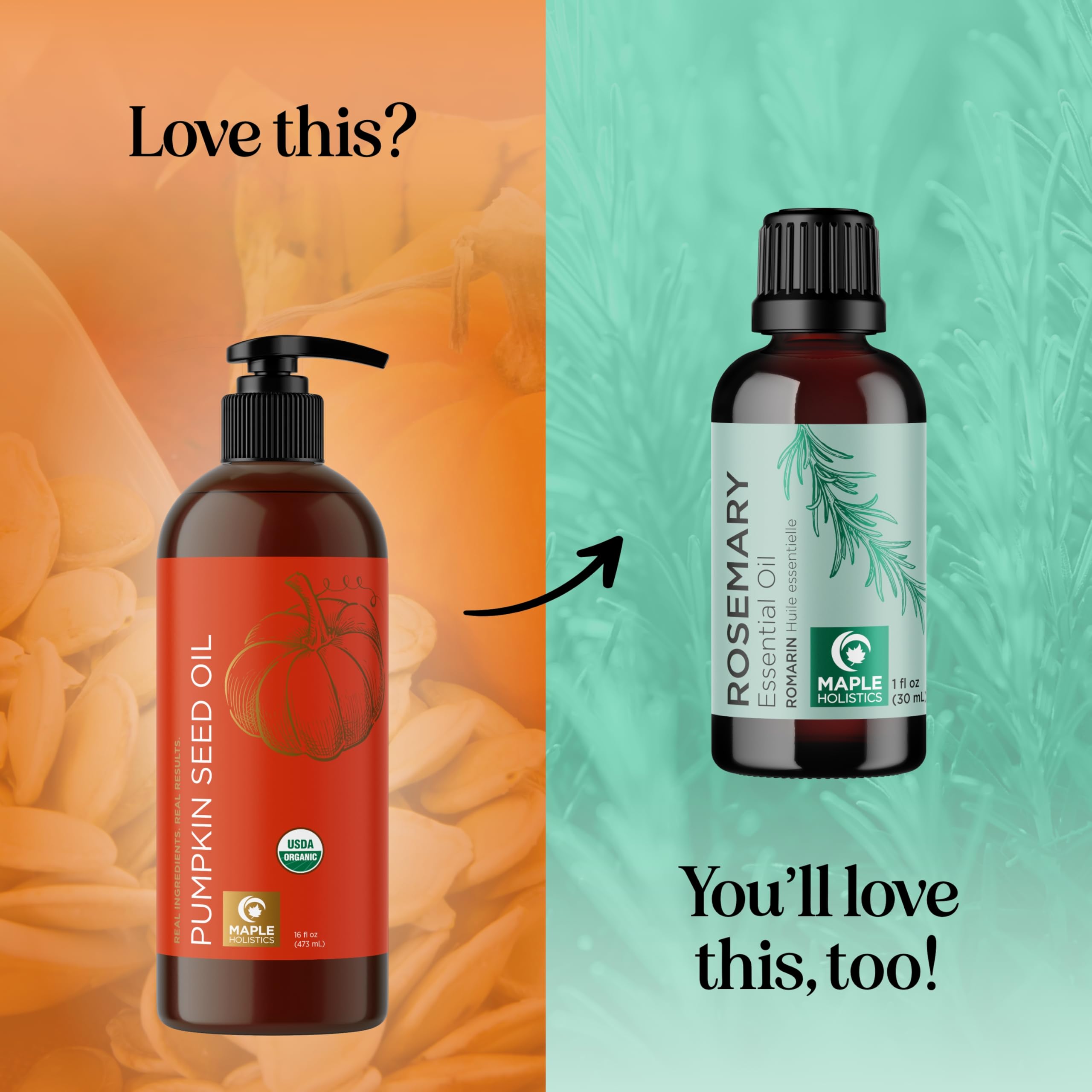 Maple Holistics Pumpkin Seed Oil used in DIY blends.