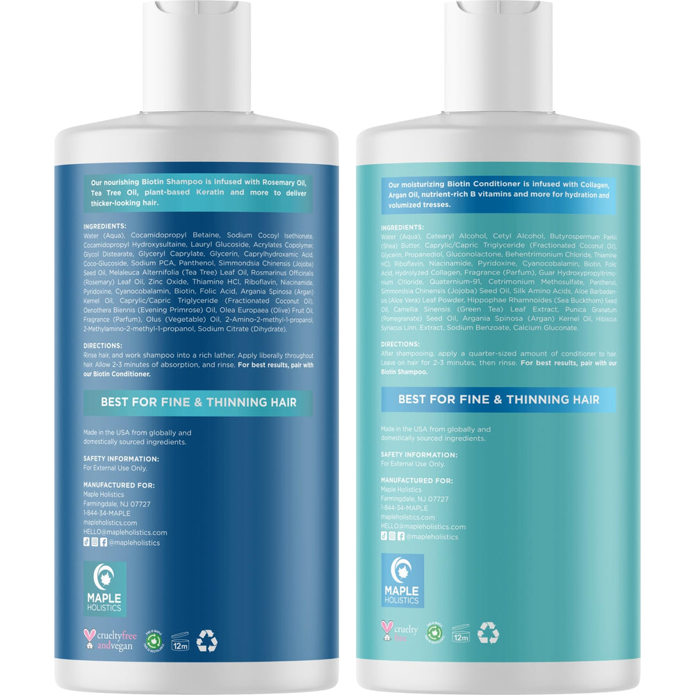 Maple Holistics Rosemary Biotin Conditioner Cream Application shows smooth detangling