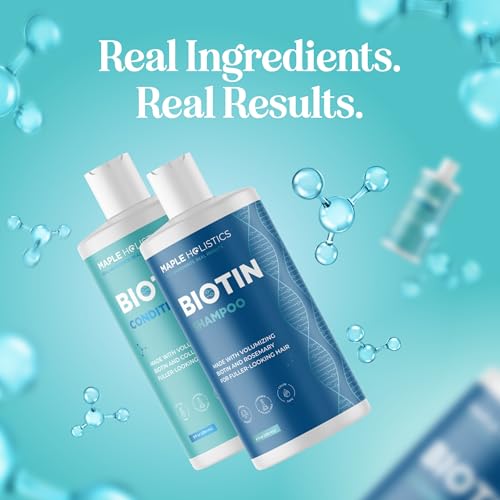 Maple Holistics Rosemary Biotin Conditioner Hair Smoothing highlights frizz control