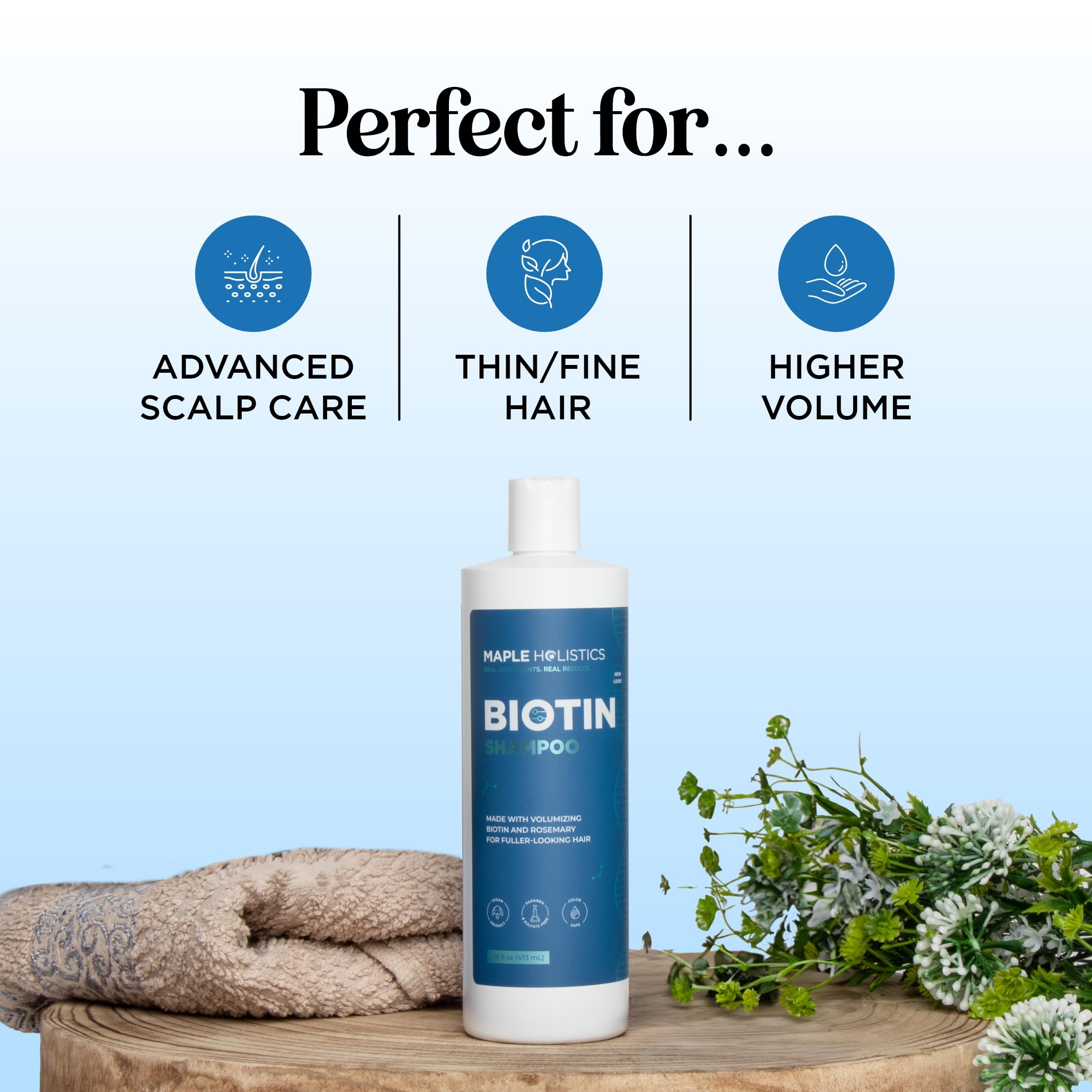 Maple Holistics argan oil portrait emphasizes shine and moisture without weigh-down