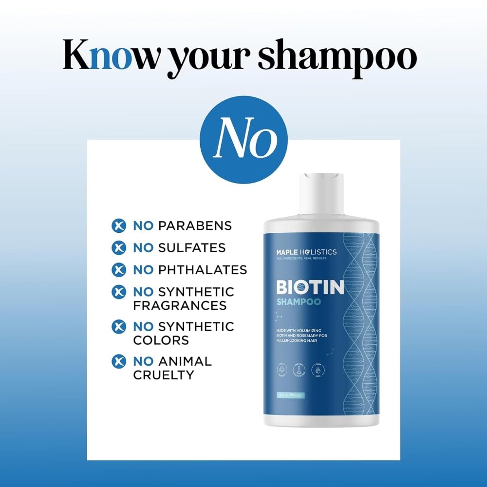 Maple Holistics rosemary-biotin-shampoo-lather forms creamy foam for a gentle cleansing experience.