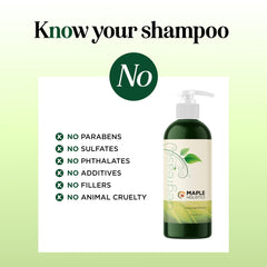 Maple Holistics Degrease rosemary-lemon oil image suggests refreshing scent and scalp clarification.