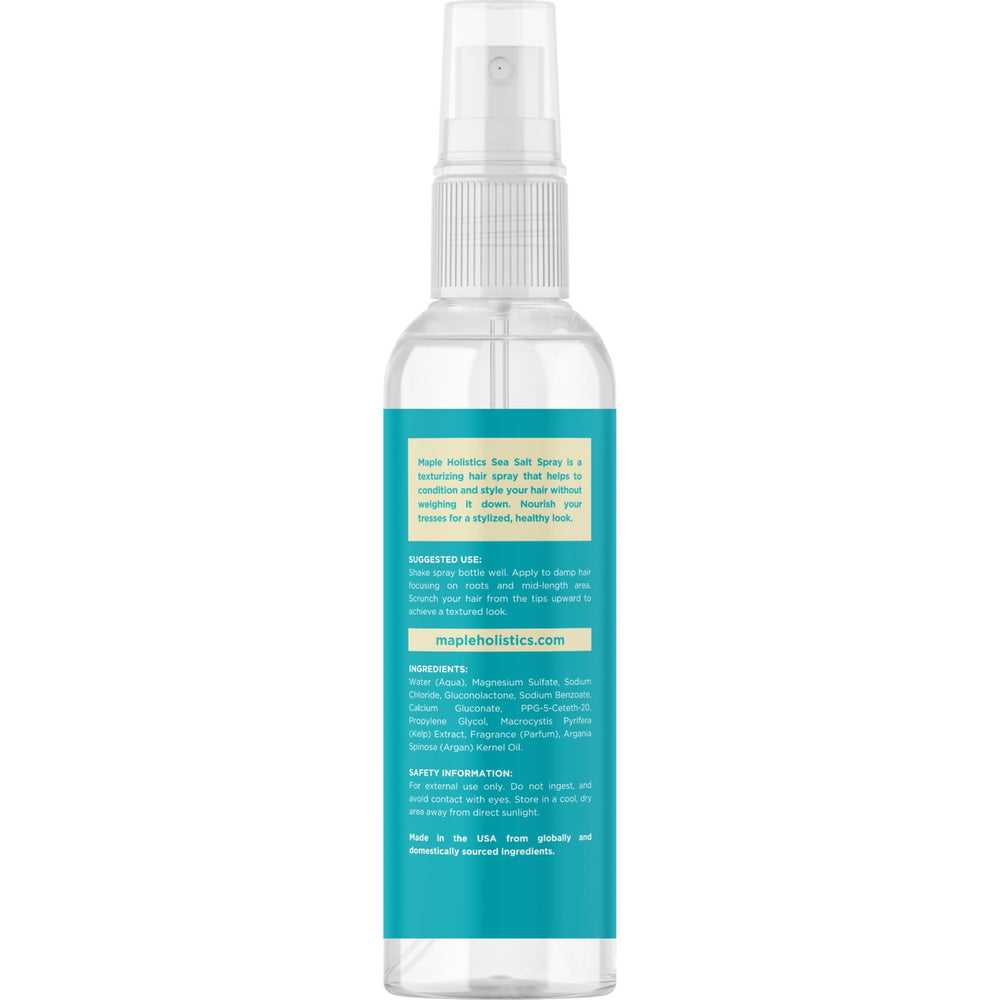 Maple Holistics sea kelp extract hair care supports nourishing moisture.