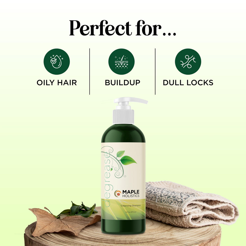 Maple Holistics Shampoo-foam demonstrates immediate rich lather for quick cleansing.