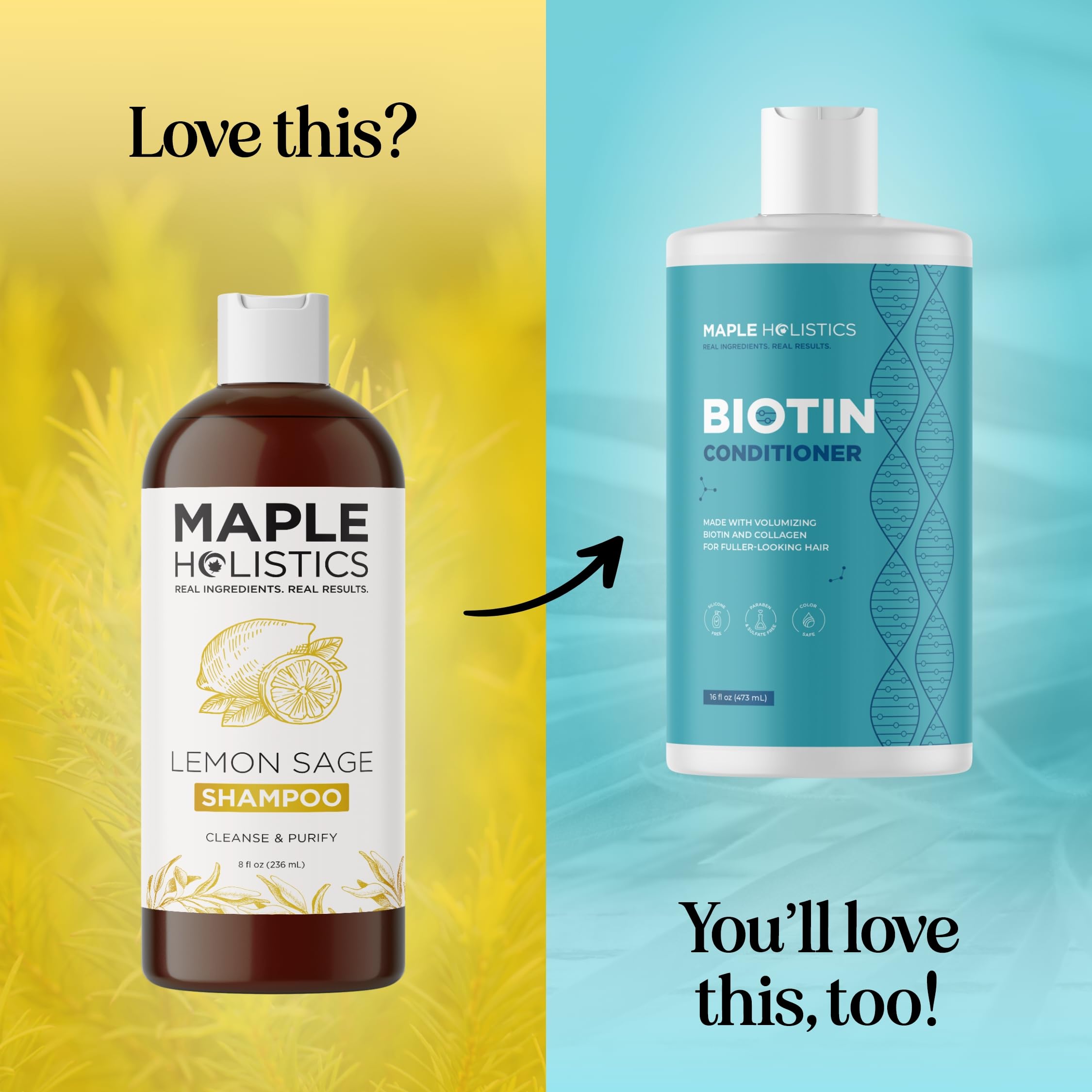 Maple Holistics rosemary oil drops emphasize natural aromatics supporting scalp balance