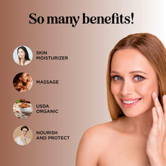 Maple Holistics Sweet Almond Oil application on skin for daily care.