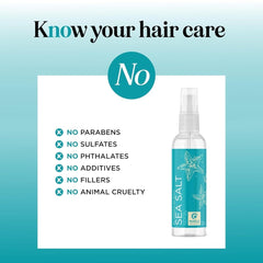 Maple Holistics texturizing beach waves spray helps create casual curls with texture.