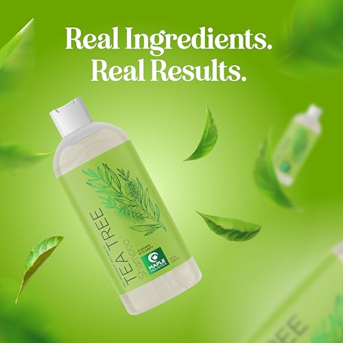 Maple Holistics unisex hair care use image promotes versatile cleansing