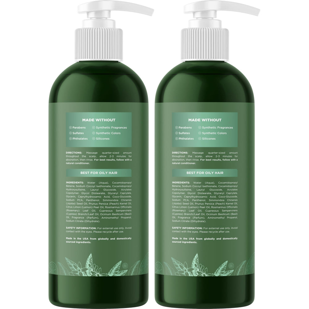 Maple Holistics vegan-sulfate-free-label on packaging signals gentle cleansing