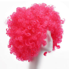 MapofBeauty 35cm fluffy wig pink for parties and cosplay.