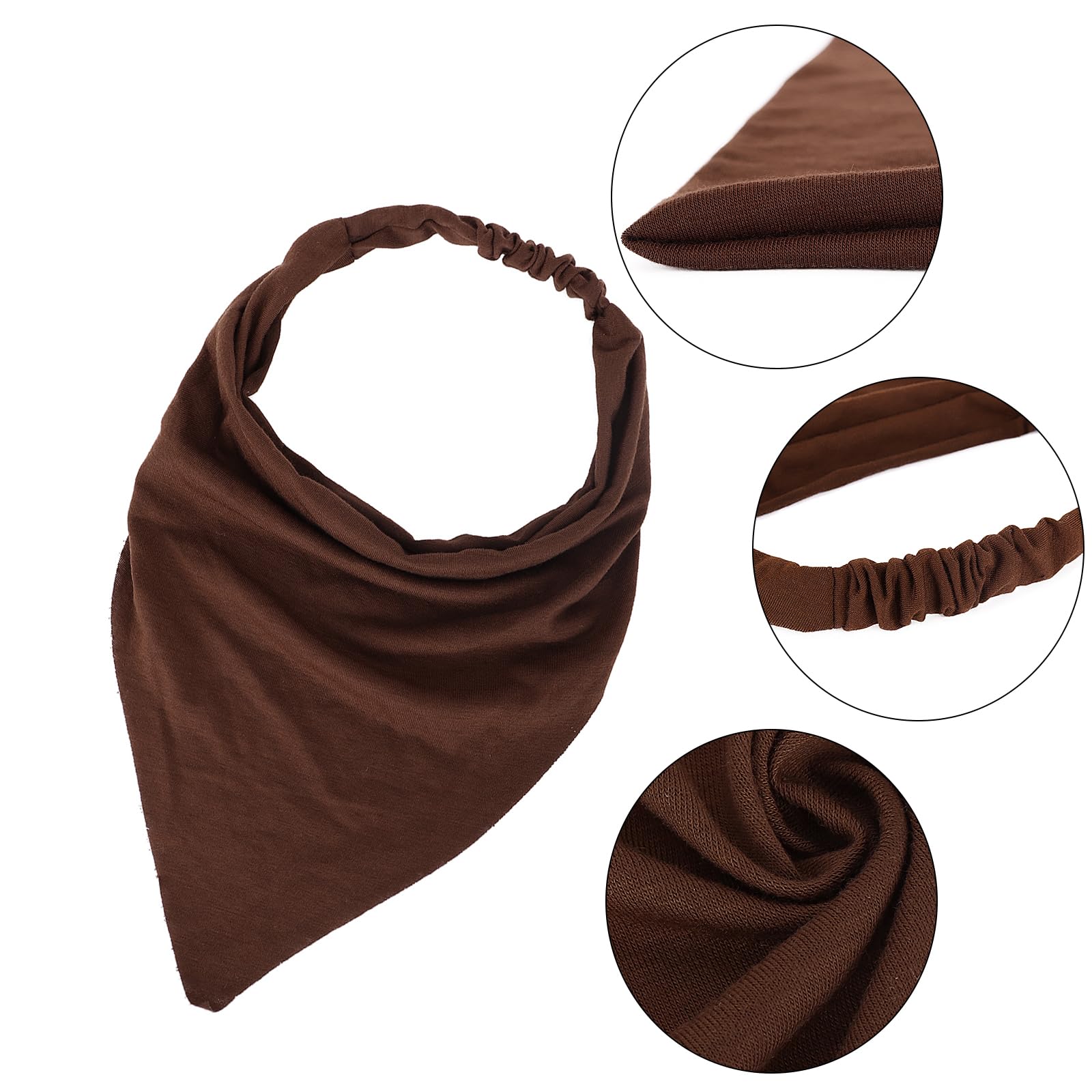 MapofBeauty bandana gray offers versatile fashion and hair-friendly comfort.