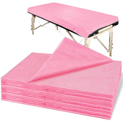 MAQIHAN massage table sheets folded in pack, portable travel-friendly.