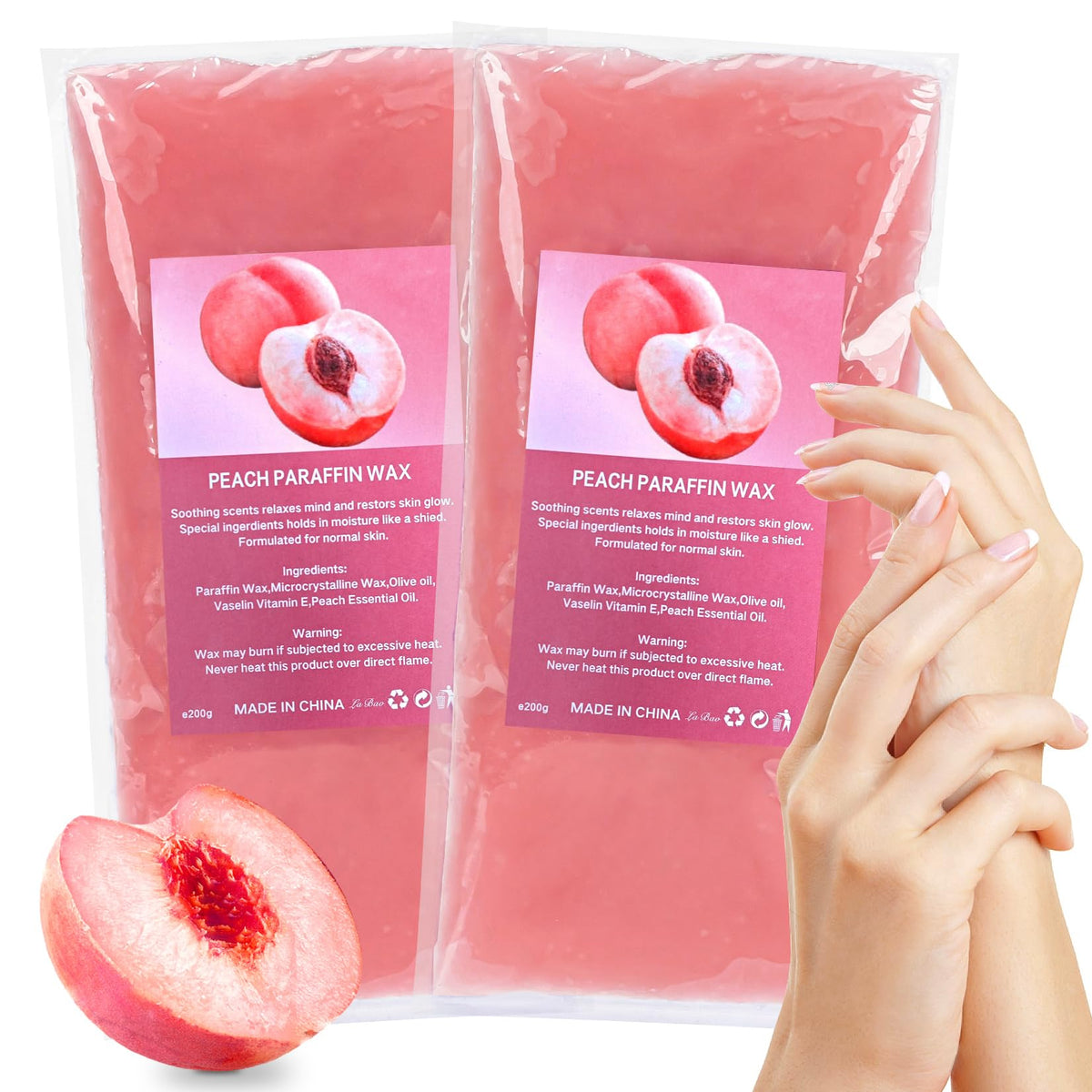 MAQIHAN paraffin wax hand-dip setup for hydration and smoother skin.