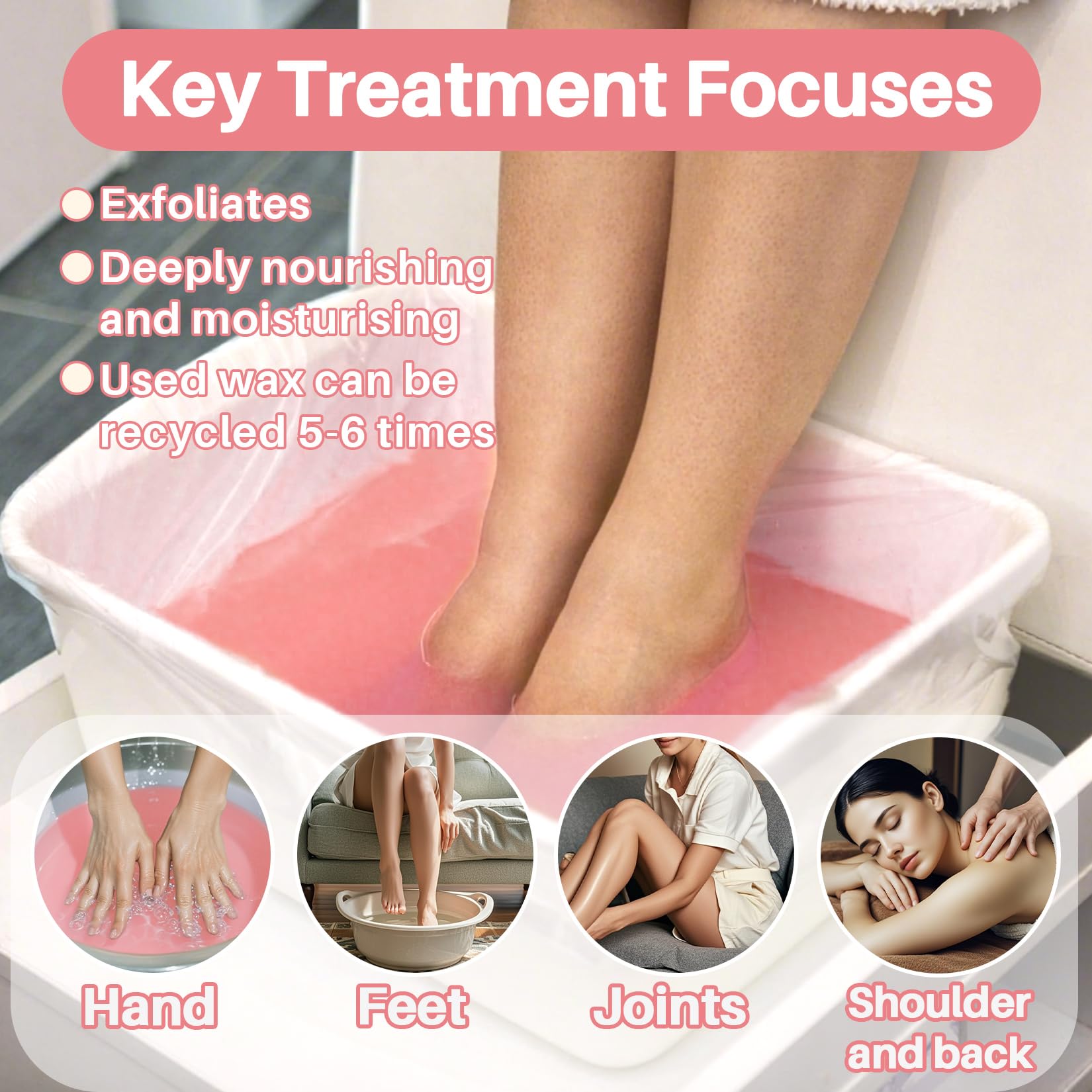 MAQIHAN paraffin wax peel-off film removes cleanly after treatment.