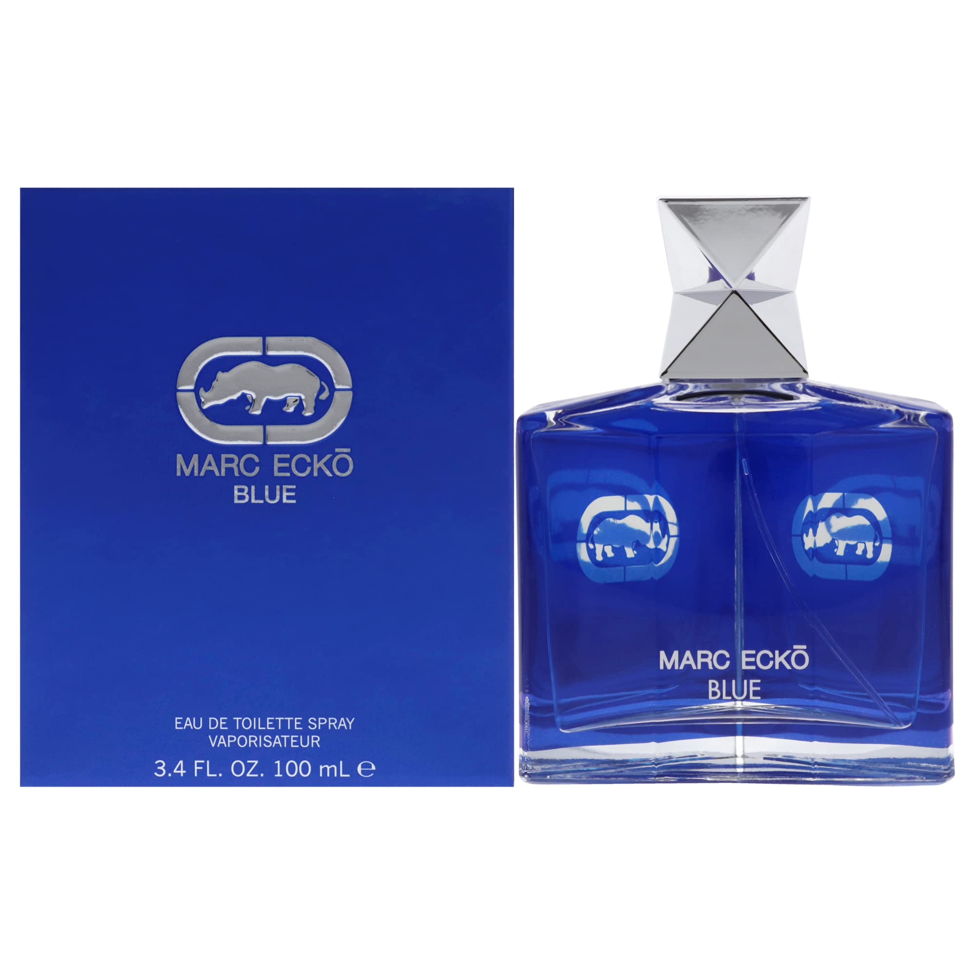 Marc Ecko Blue opening notes deliver citrus vibes for a crisp intro.