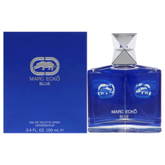 Marc Ecko Blue opening notes deliver citrus vibes for a crisp intro.