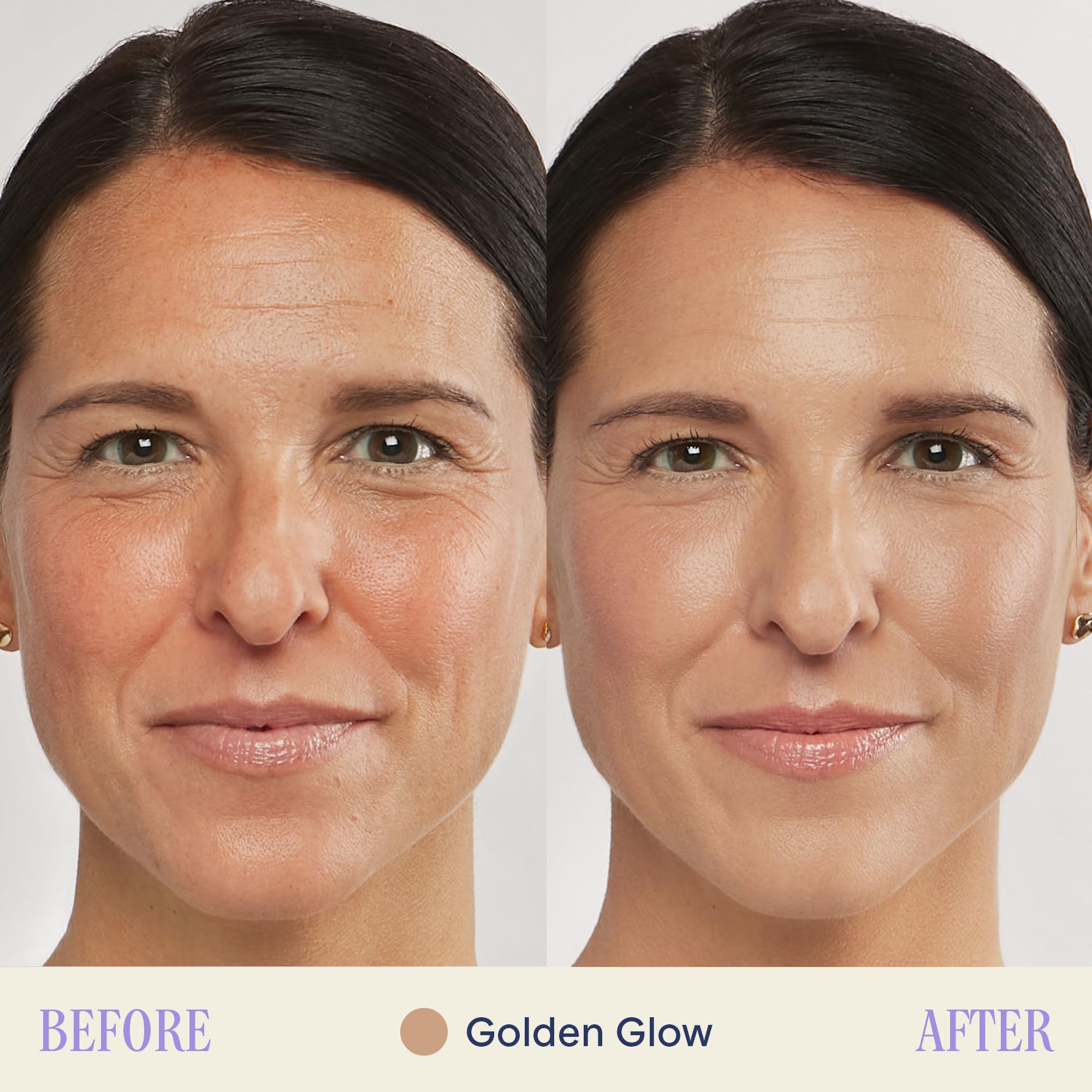 Marcelle BB Cream Golden Glow being applied with fingertips for seamless blend