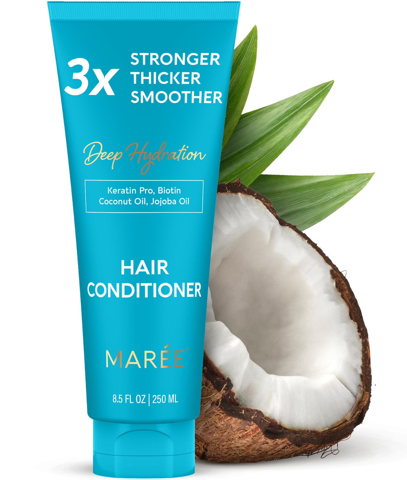 MAREE Deep Conditioning Hair Mask packaging highlighting color-safe hydration for color-treated hair