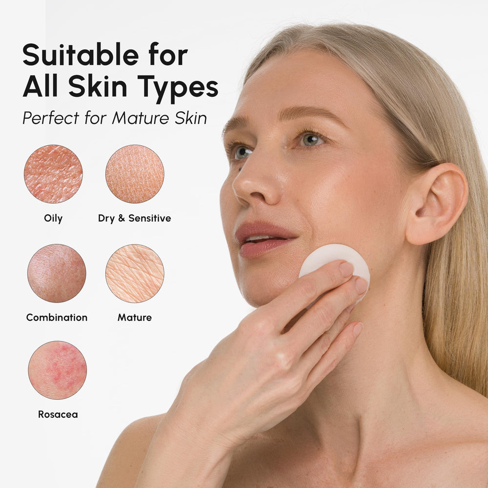MAREE Exfoliating Toner closeup-texture reveals a lightweight exfoliant for quick absorption