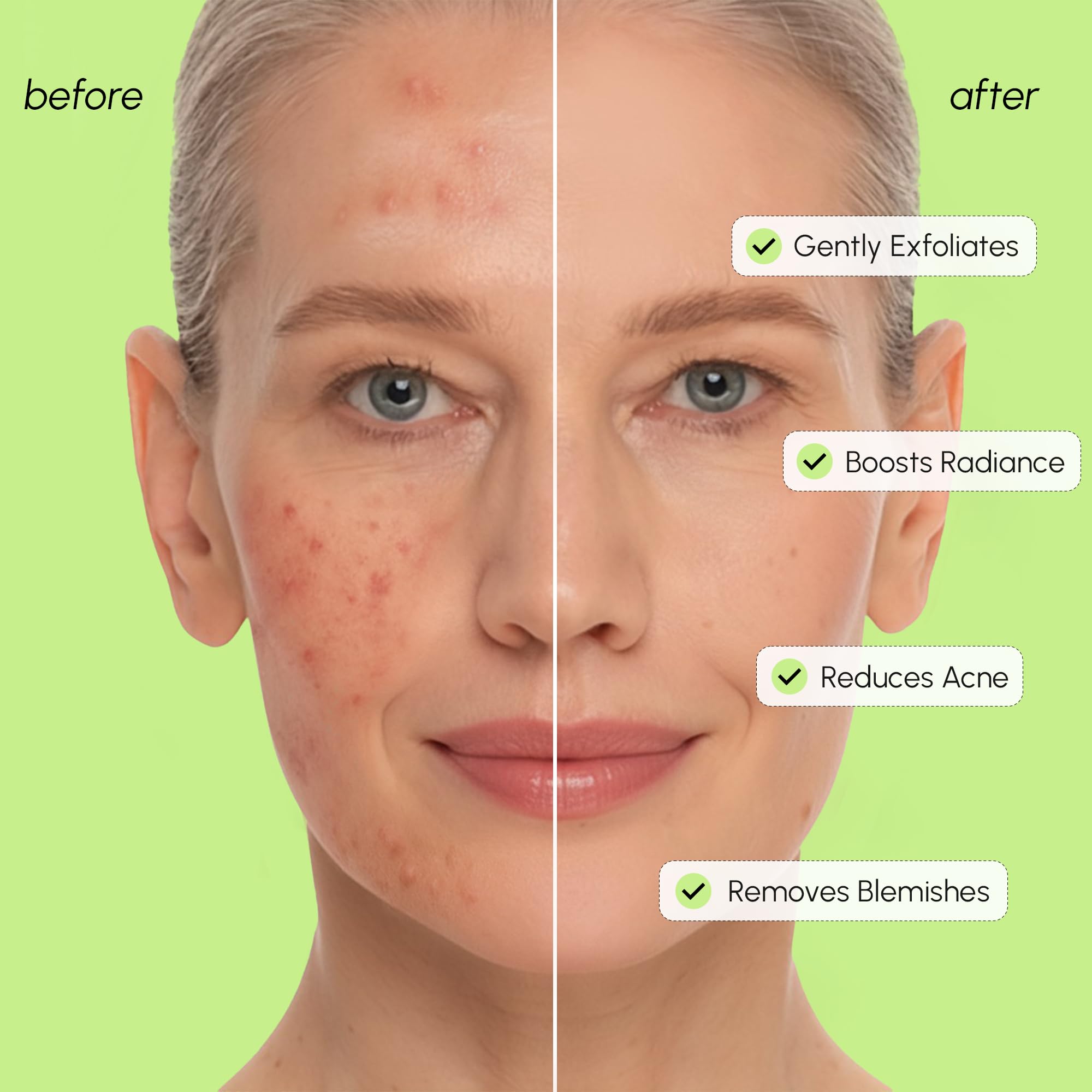 MAREE Exfoliating Toner pores-glow closeup signals refined texture