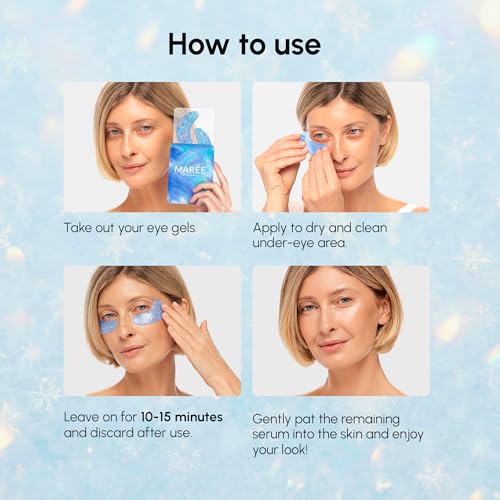 MAREE Eye Gels brighten dark circles with gentle effect