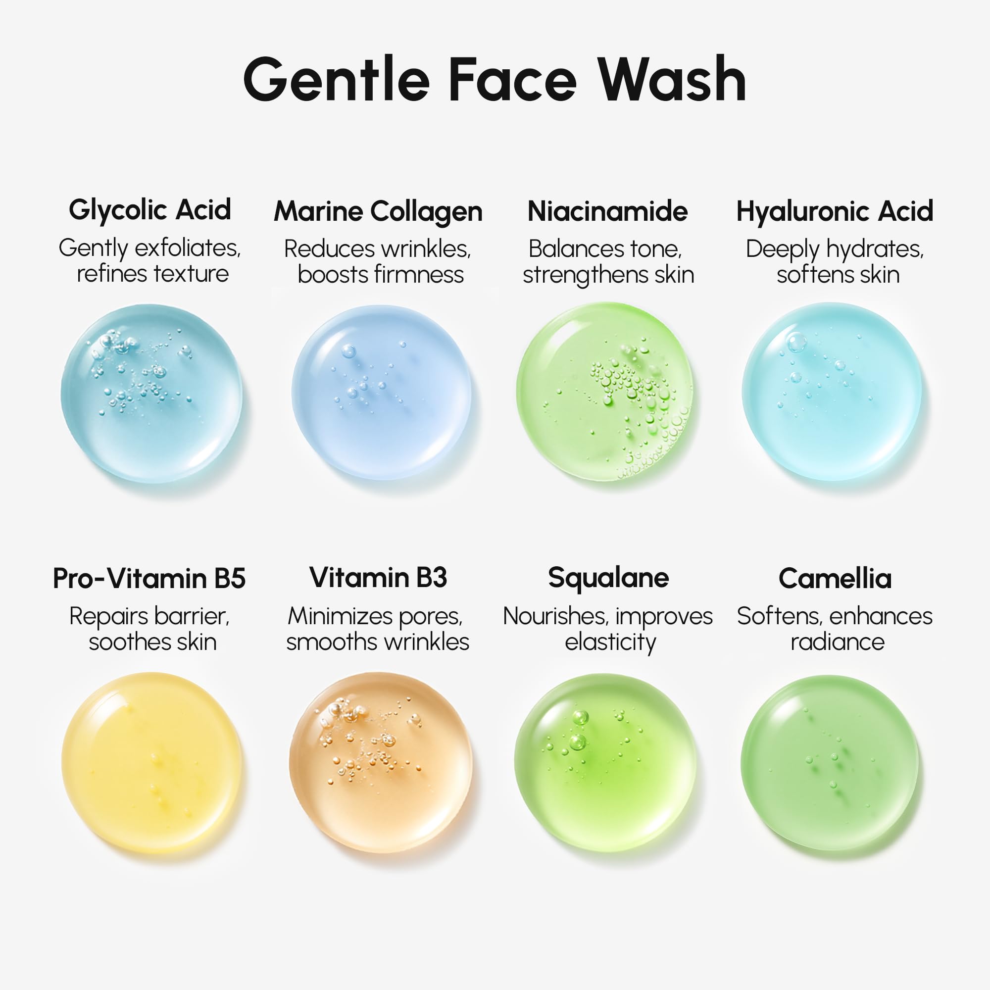MAREE Face Exfoliator hyaluronic-acid-hydration boosts moisture for plump skin.