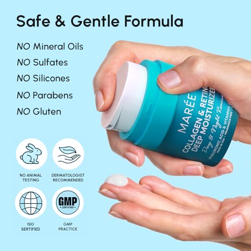 MAREE reduces fine lines appearance with gentle renewal properties.