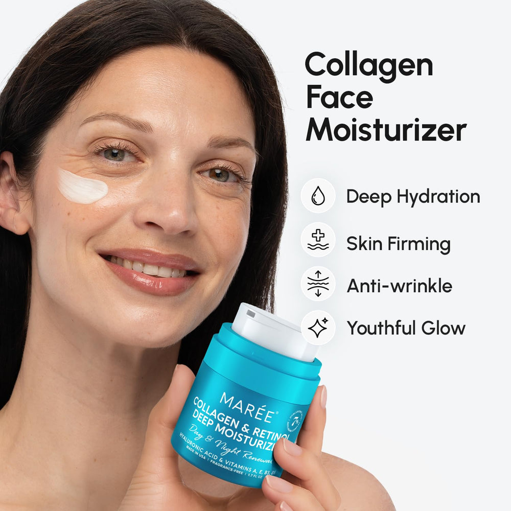 MAREE DD Cream night and day swirl demonstrates multi-use texture for everyday care.