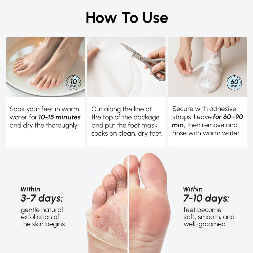 MAREE Foot Peeling Mask gift set highlights thoughtful self-care gift.