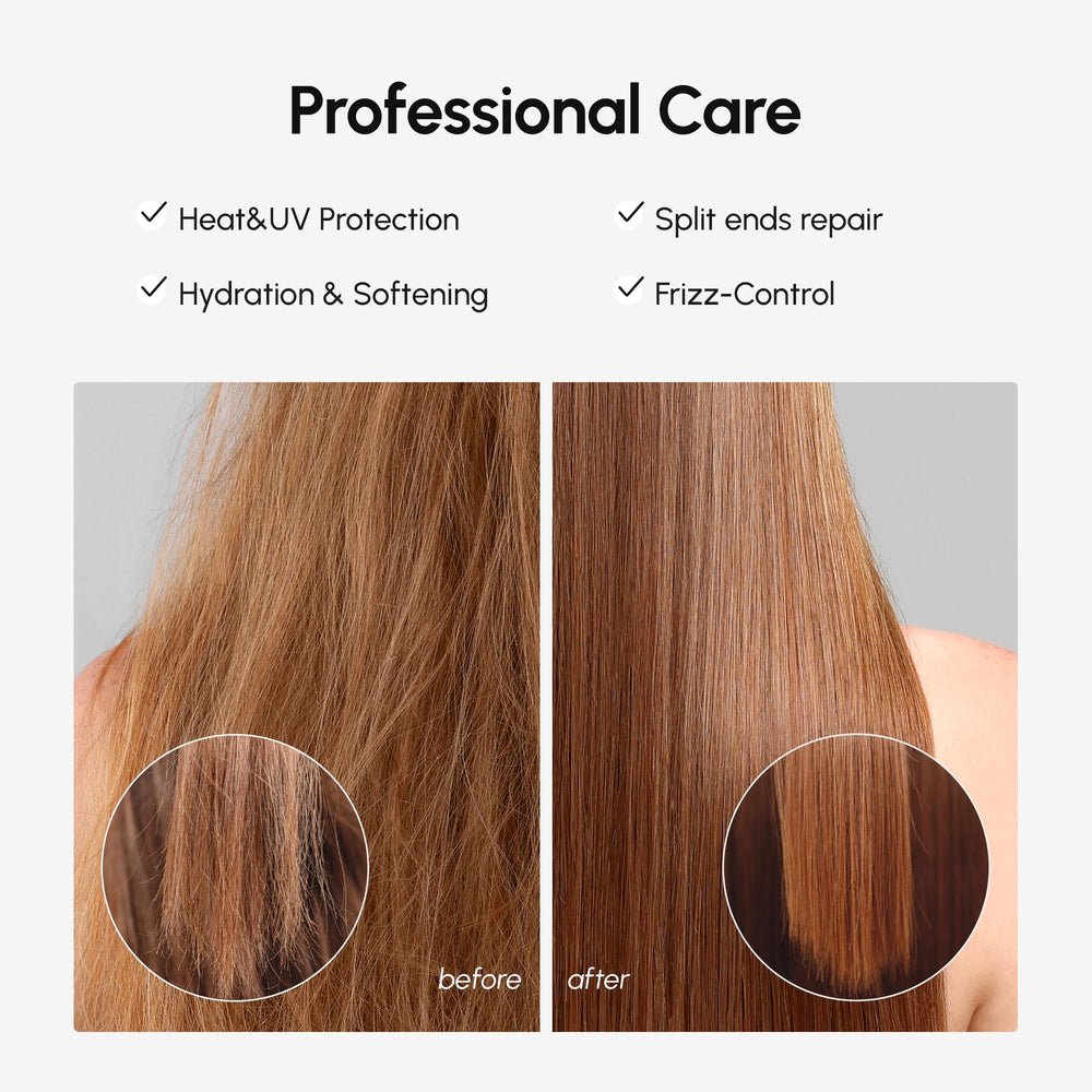 MAREE Hair Oil argan oil drop illustrates nourishing, protective hydration.