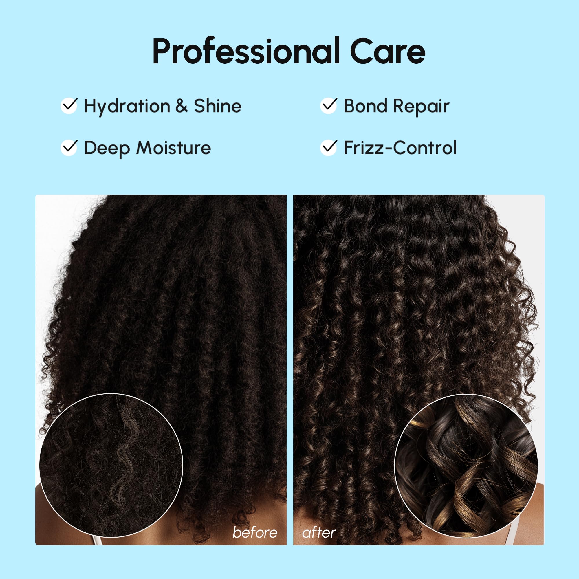 MAREE Shine and gloss for a salon-like finish at home.