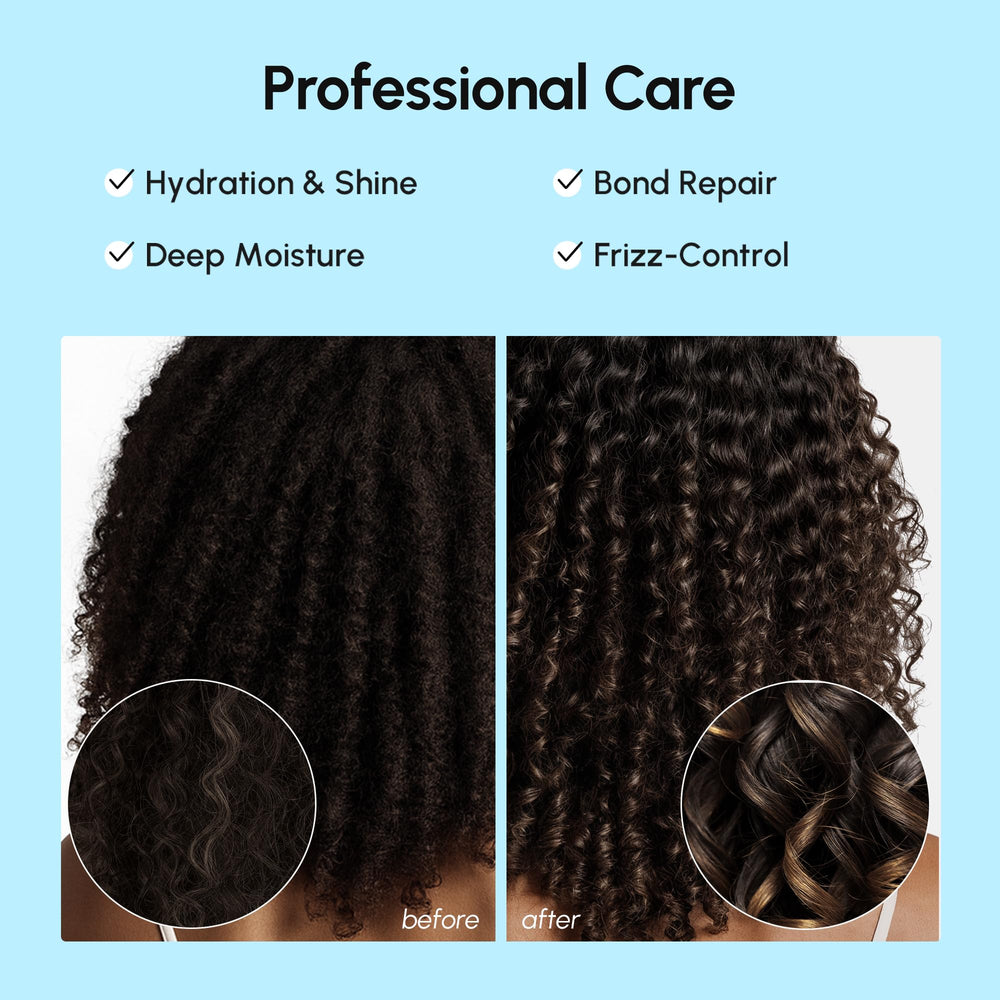 MAREE Shine and gloss for a salon-like finish at home.