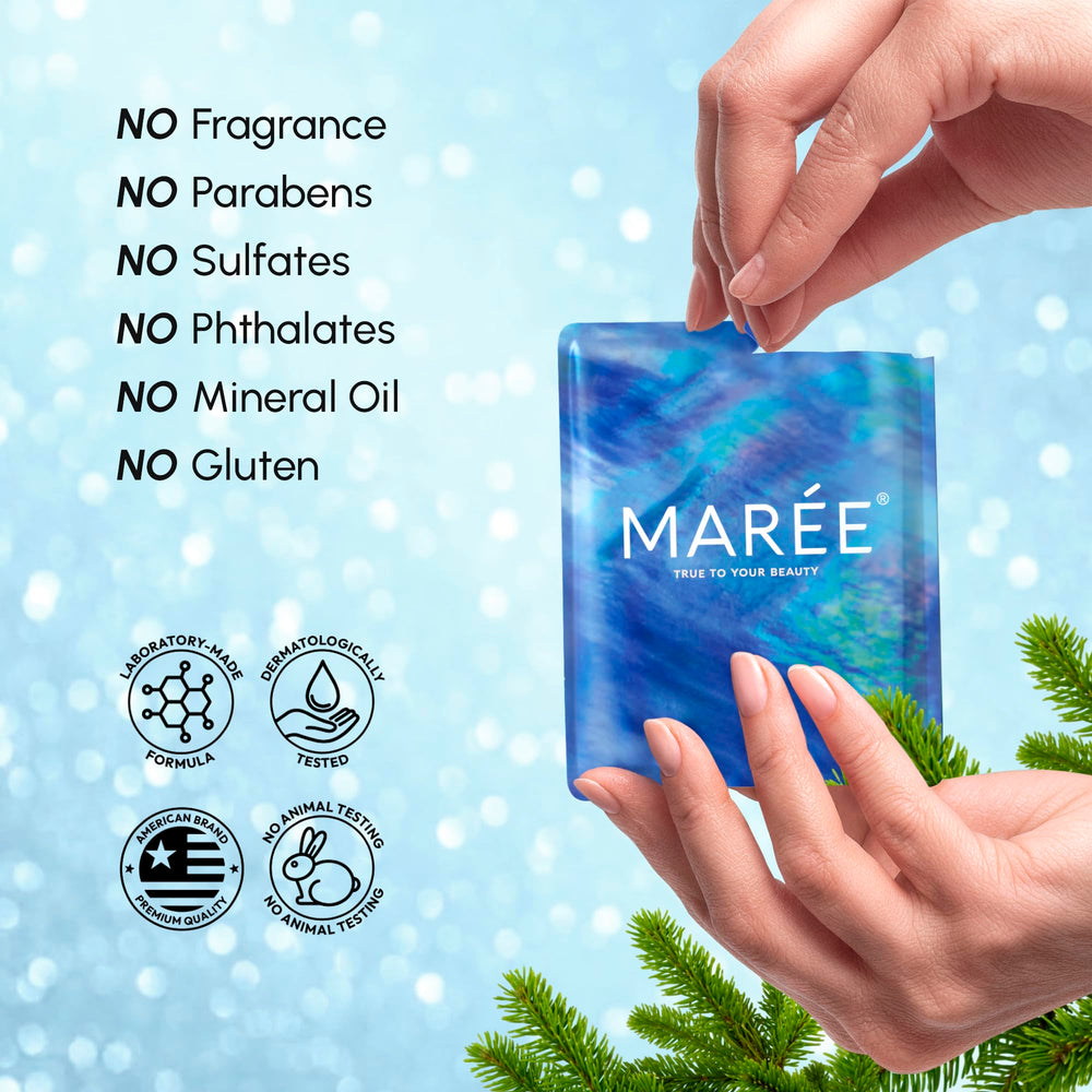 MAREE Hyaluronic acid locks in moisture for brighter under-eyes.
