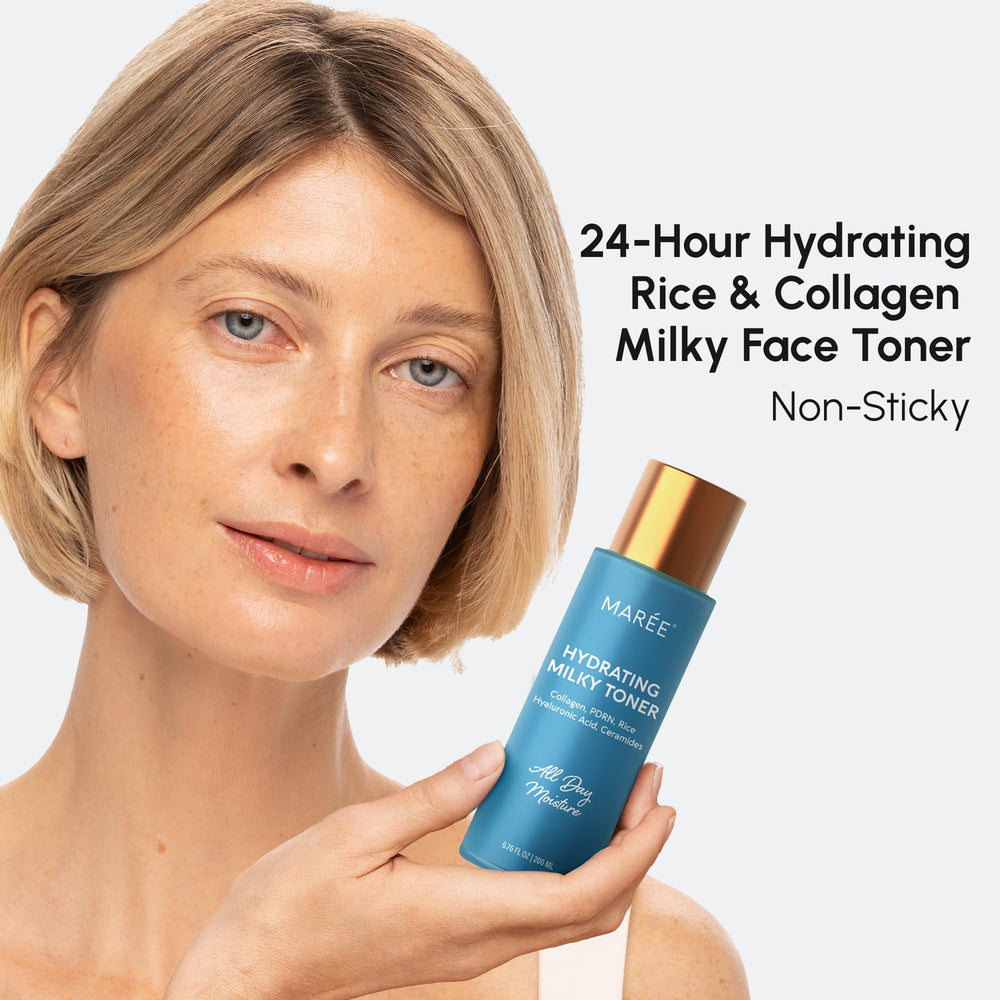MAREE Hydrating Milky Toner ingredients niacinamide focus balanced skin preparation