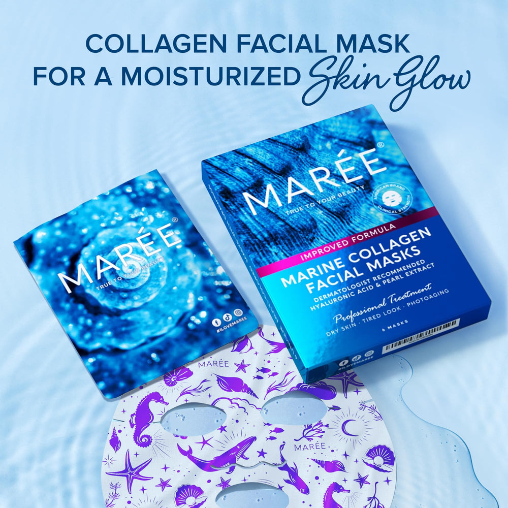 MAREE hydration boost closeup suggests dewy glow and lasting moisture