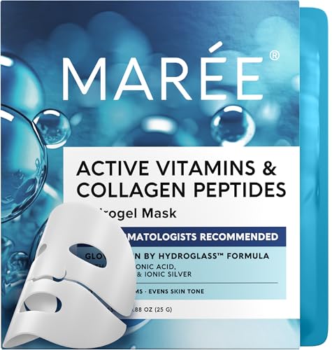 MAREE Hydrogel mask highlights Niacinamide for radiant, even-toned skin