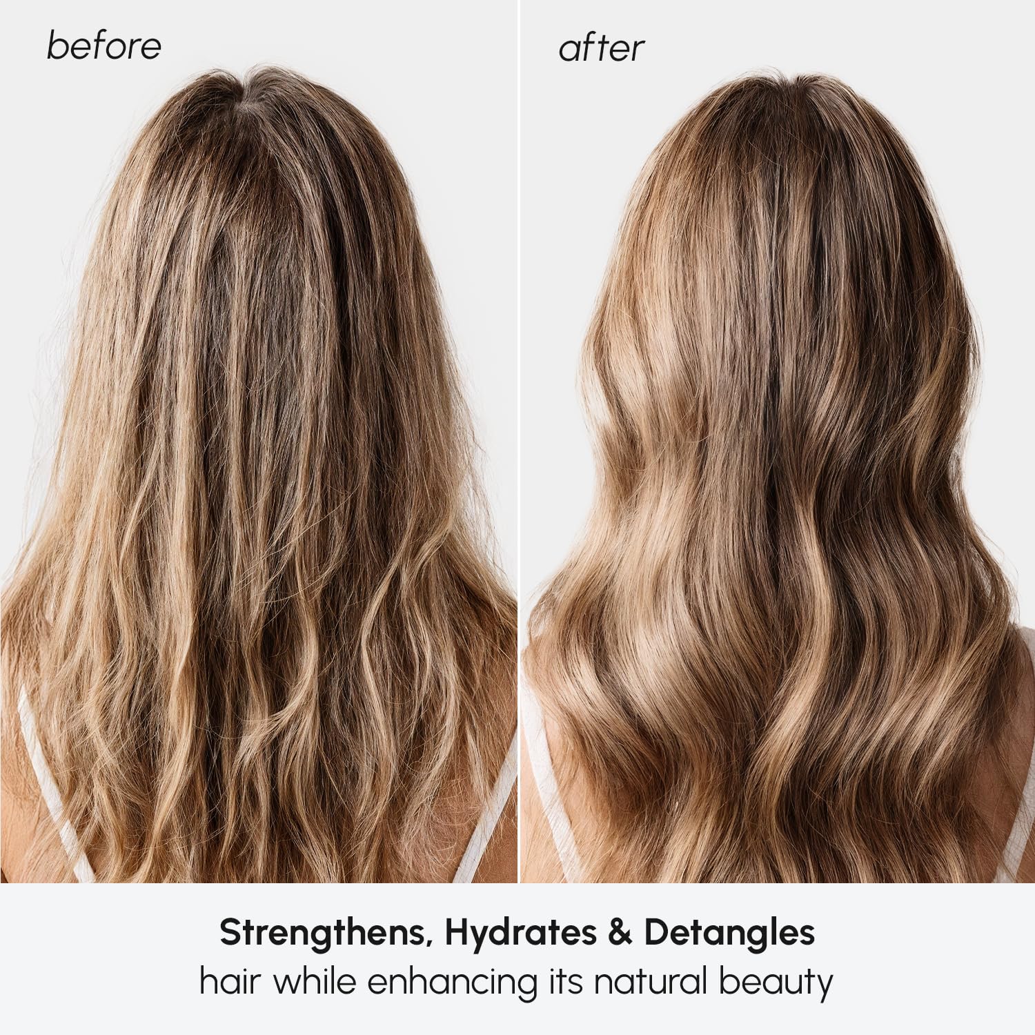 Close-up of MAREE Leave In Conditioner packaging