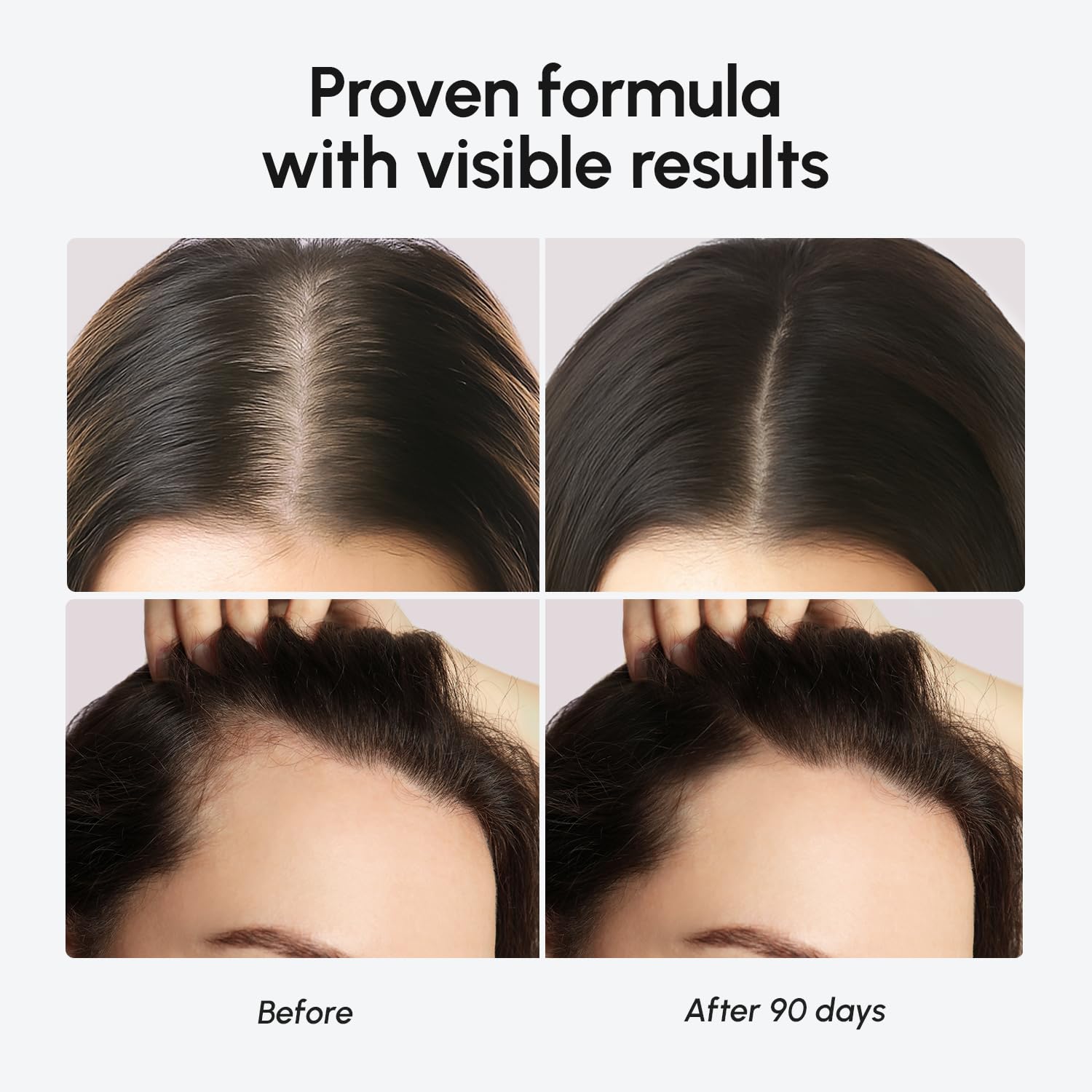 MAREE man feature demonstrates strengthened hair from regular vitamin intake