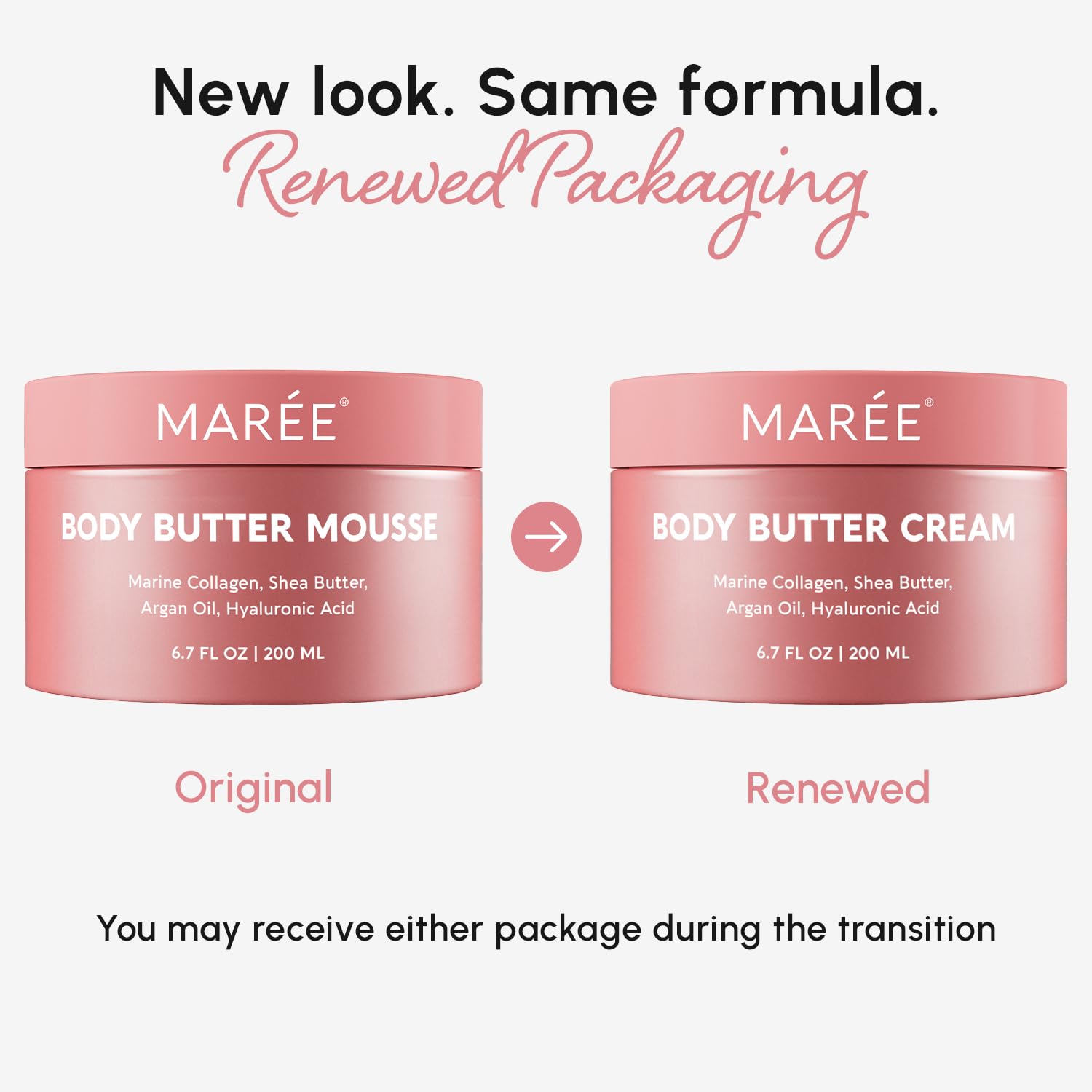MAREE whipped texture close-up demonstrates non-greasy absorption.