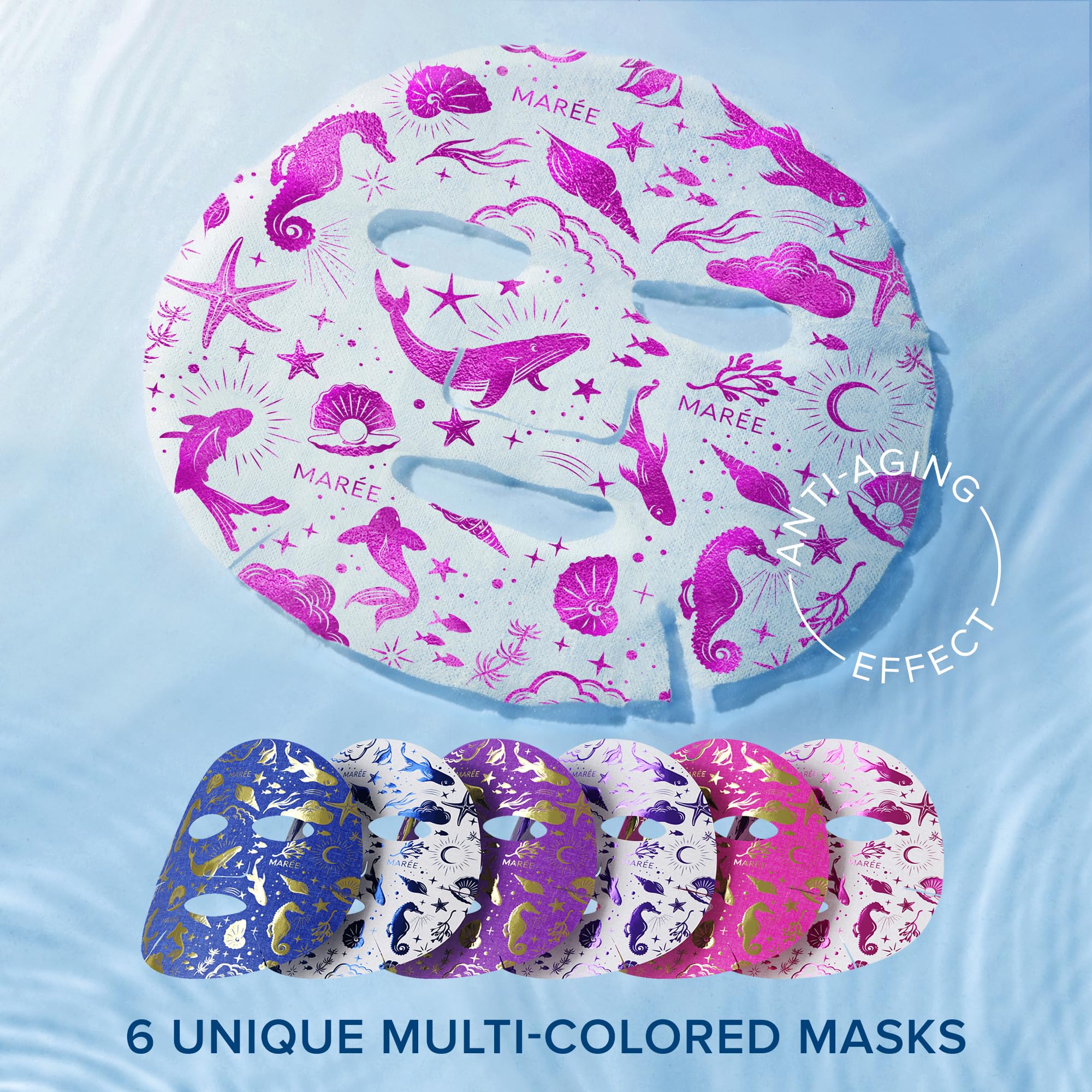 MAREE 6 count packaging front shows value and convenience
