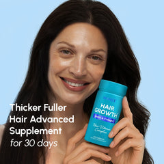 MAREE packaging on vanity communicates premium hair wellness and simple routine