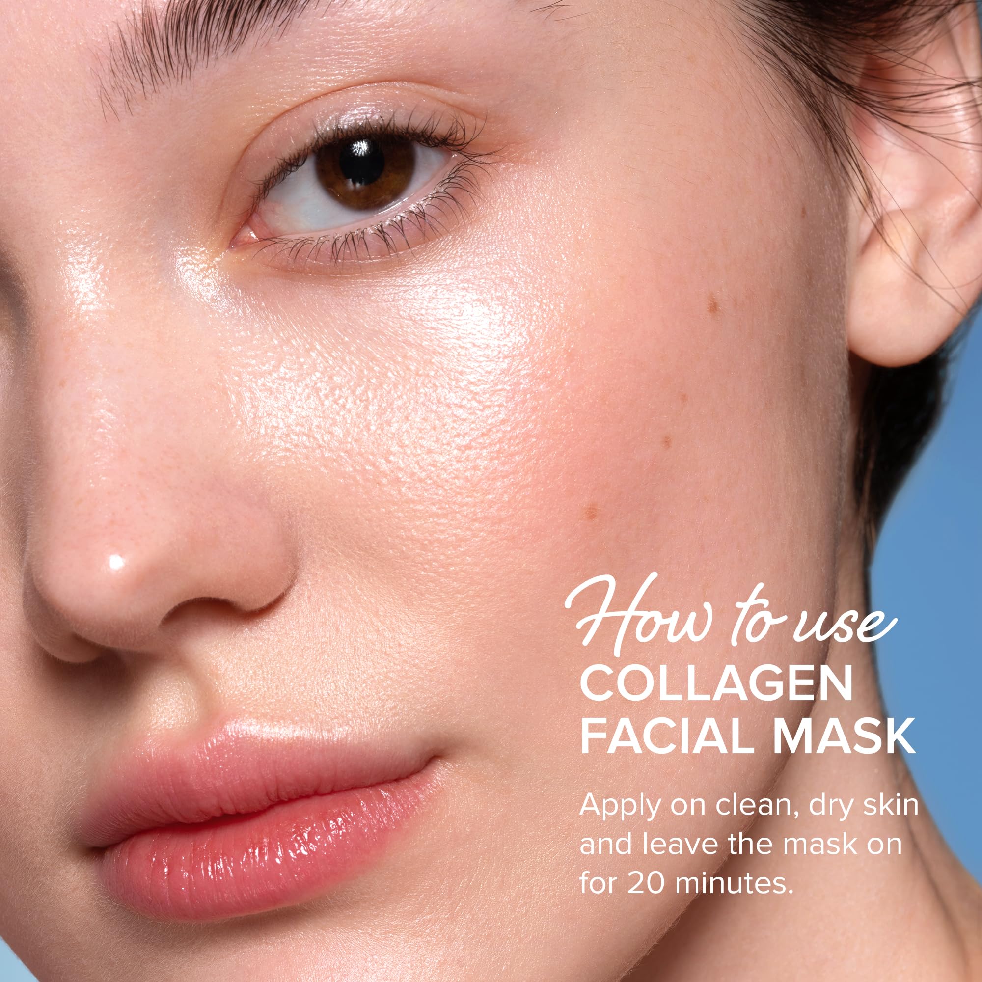 MAREE sheet mask bamboo fiber closeup emphasizes gentle fit for sensitive skin