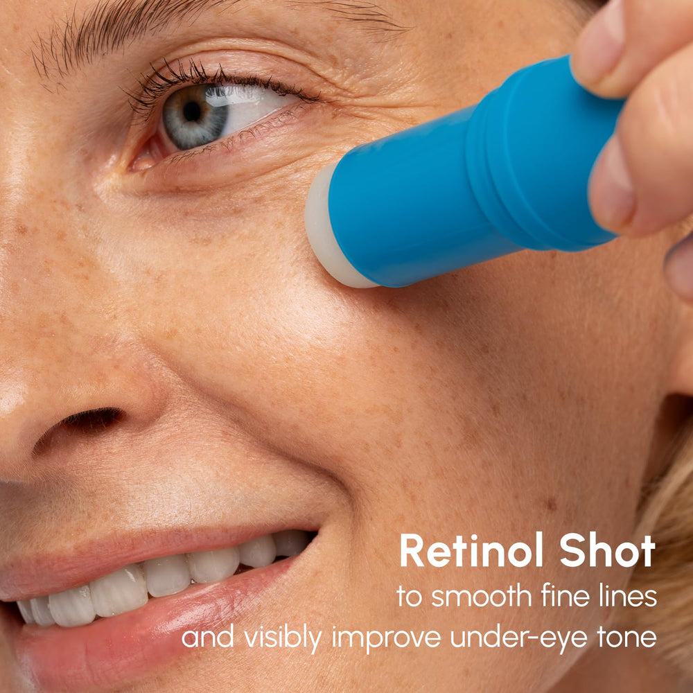 MAREE Under Eye Balm Stick cooling effect shows refreshing touch for puffy eyes.