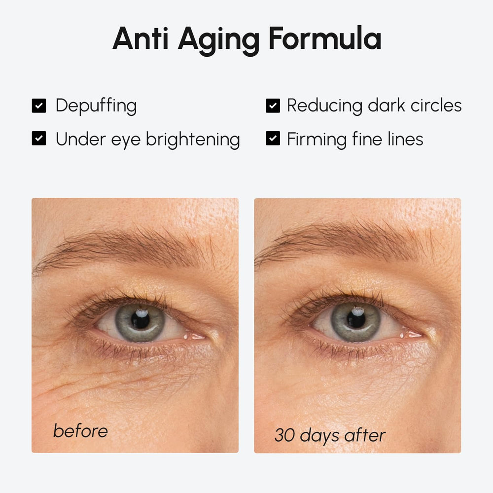 MAREE Under Eye Balm Stick depuffing effect on morning eyes