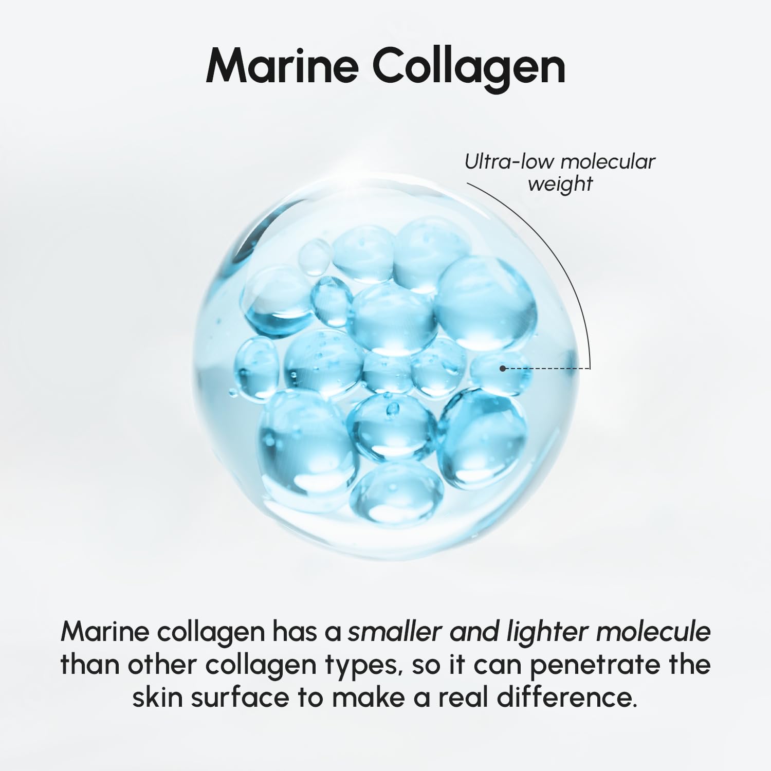 MAREE Violet Eye Gels depuffing look for refreshed appearance.