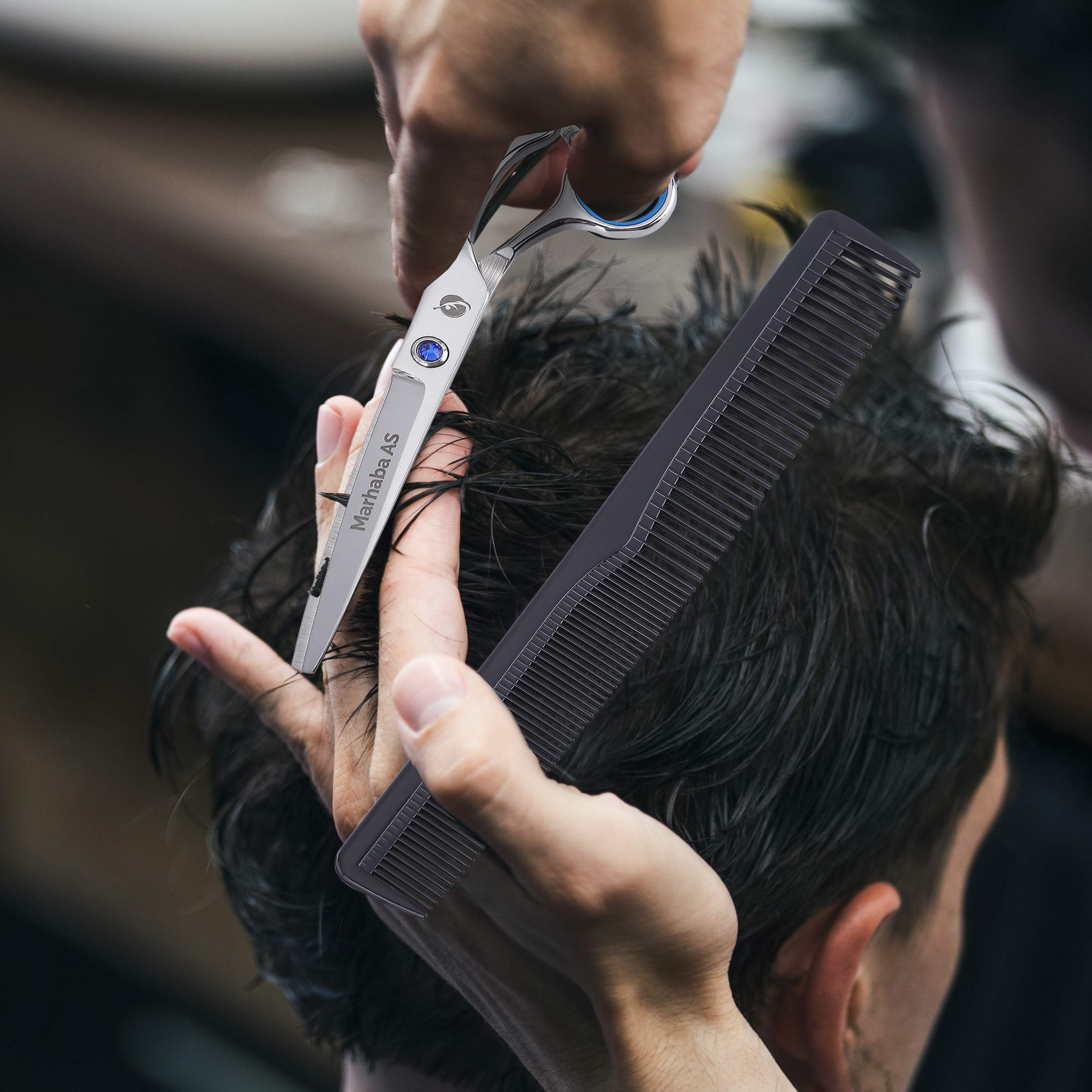 Marhaba AS dry and wet hair compatibility for versatile styling.