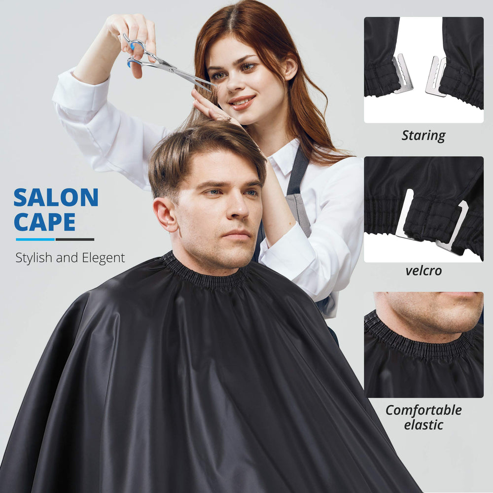 Marhaba AS hair scissors kit easy grip promotes comfortable long sessions.