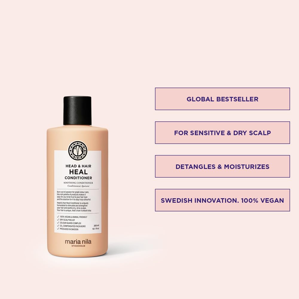 Aplicación en la ducha mostrando la crema Head & Hair Heal.