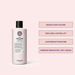 Maria Nila Pure Volume Shampoo lather stretching gentle cleansing for thin hair